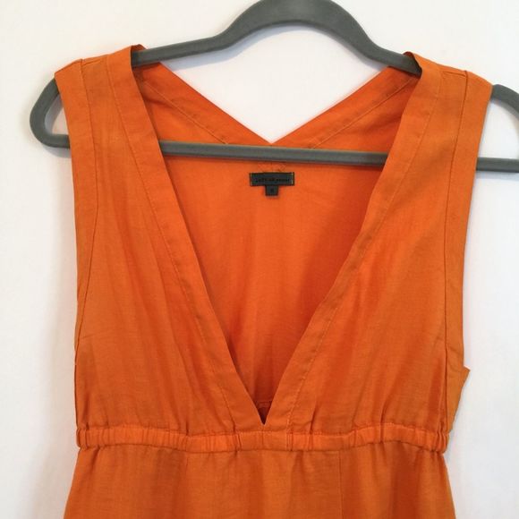Anthropologie Left of Center Deep V Neck Dress S - Picture 3 of 4